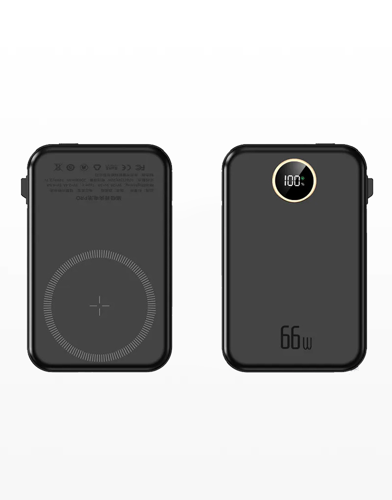 10 000 mAh powerbankas su integruotais kabeliais 1 10 000 mAh powerbankas su integruotais kabeliais