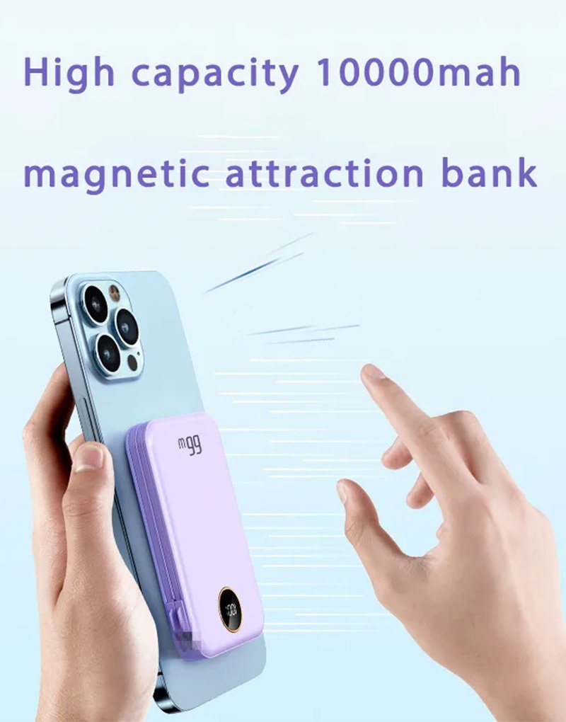 10 000 mAh powerbankas su integruotais kabeliais 2 10000mah power bank Ireland 10
