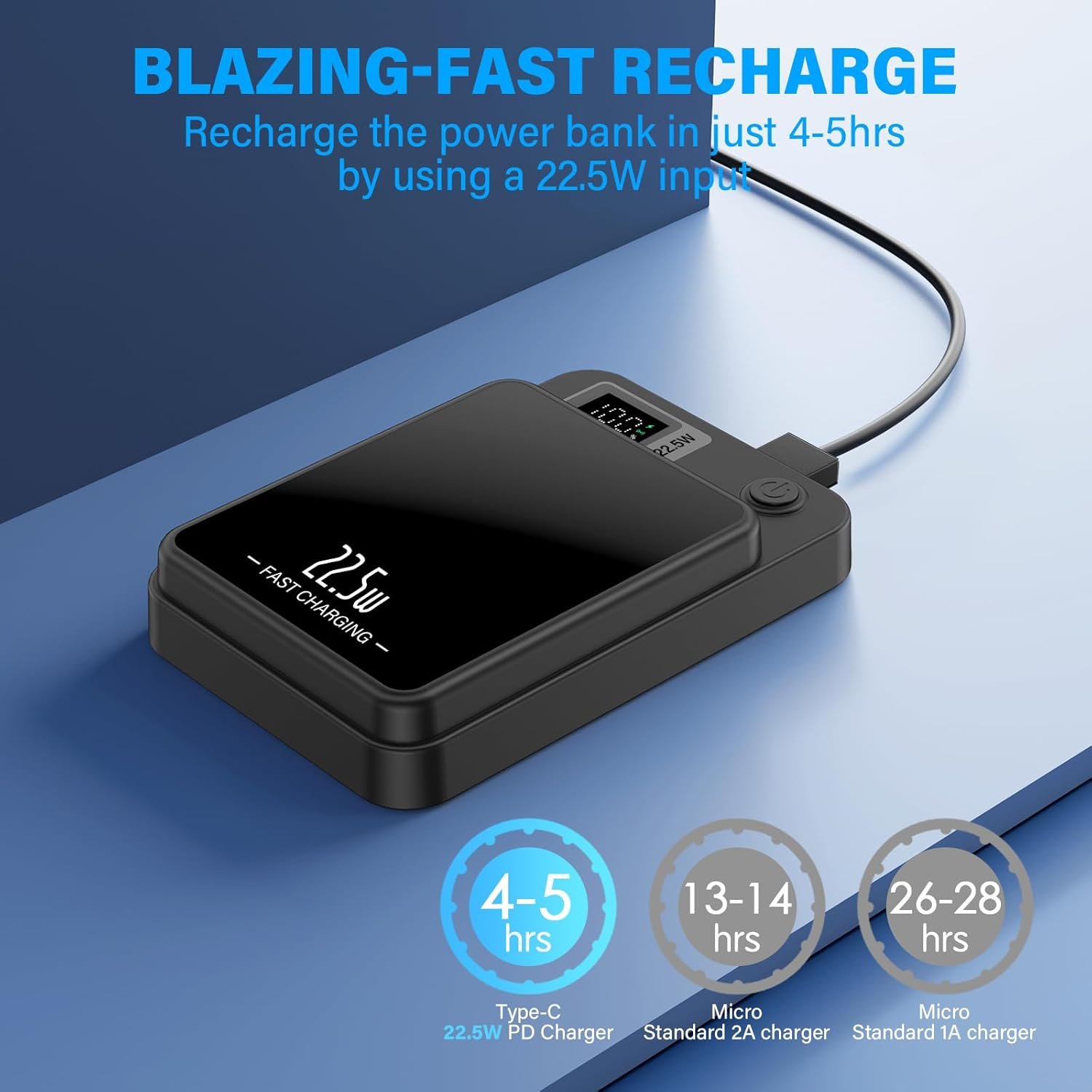 Išorinė baterija 10000mah Magnetic Wireless 4 Išorinė baterija 10000mah 4
