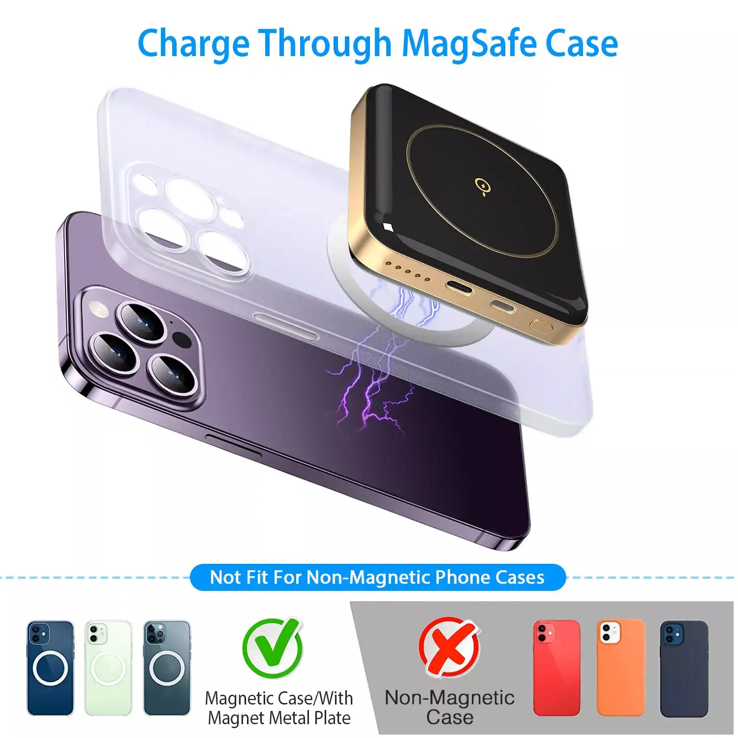 Magsafe išorinė baterija 5000mah 4 Magsafe Power Bank 5000mah 2