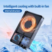 magnetic power bank 10000mah with cooling fan 4