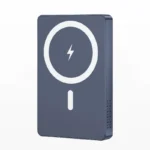 magnetic power bank 10000mah with cooling fan Blue